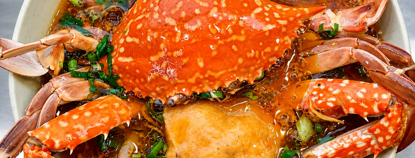 Bánh canh ghẹ nguyên con